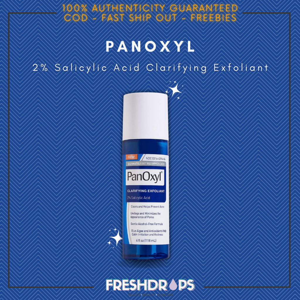 PanOxyl Clarifying Exfoliant 2 Salicylic Acid 118ml Shopee Philippines