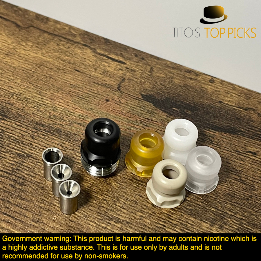 Booster NUKE style Boro Integrated Drip Tip Kits | Shopee Philippines