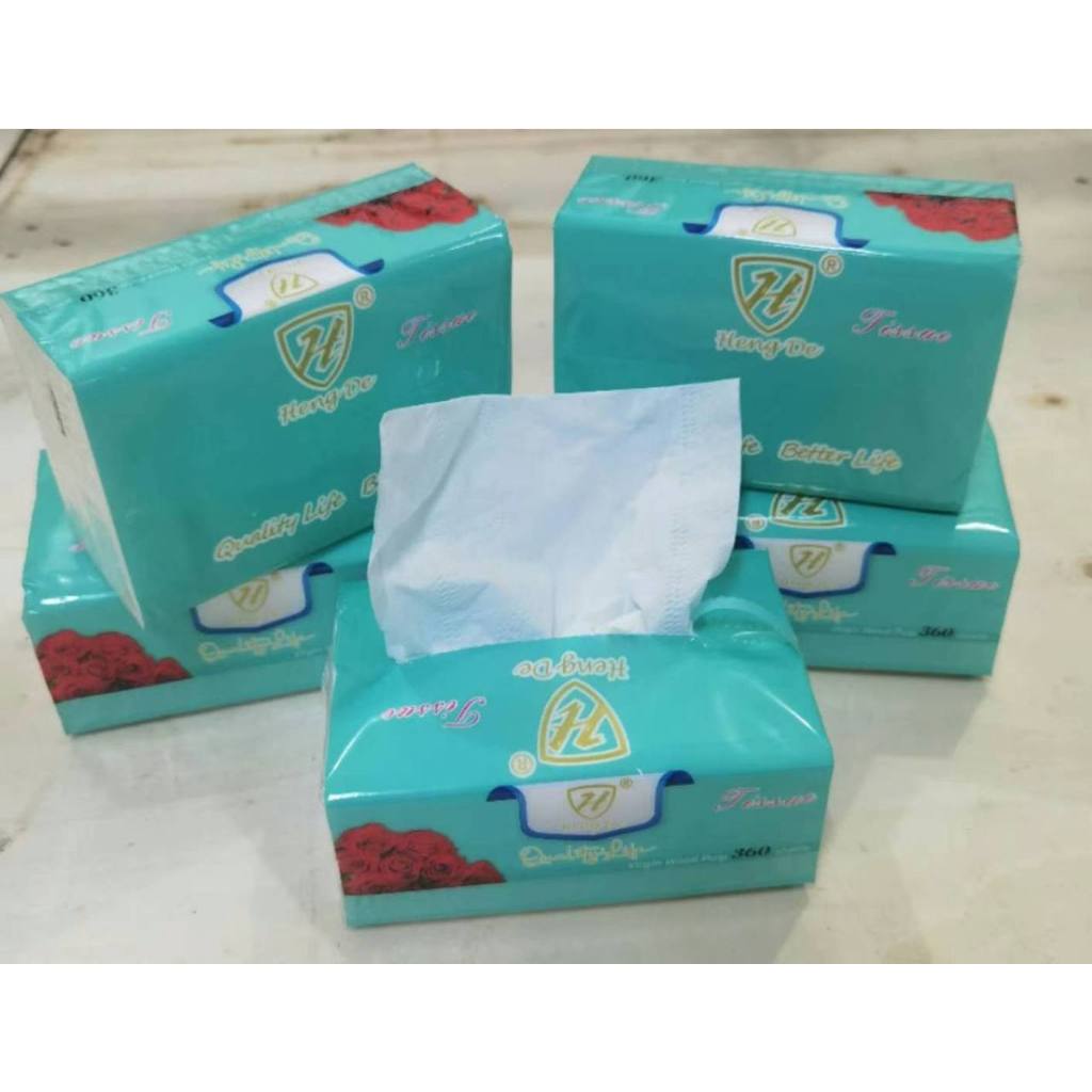 Heng De Facial Tissue Paper 8Packs Drawing paper Wood Pulp Large Paper ...