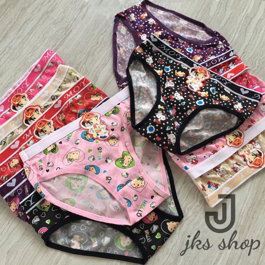 Couple Underwear Kawaii Hello Kitty Sexy Lingerie Anime Girls