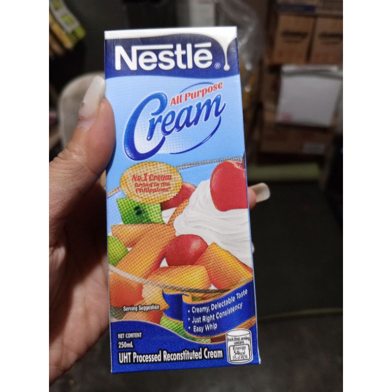 Nestle cream 250ml all purpose cream 24 PCs per box