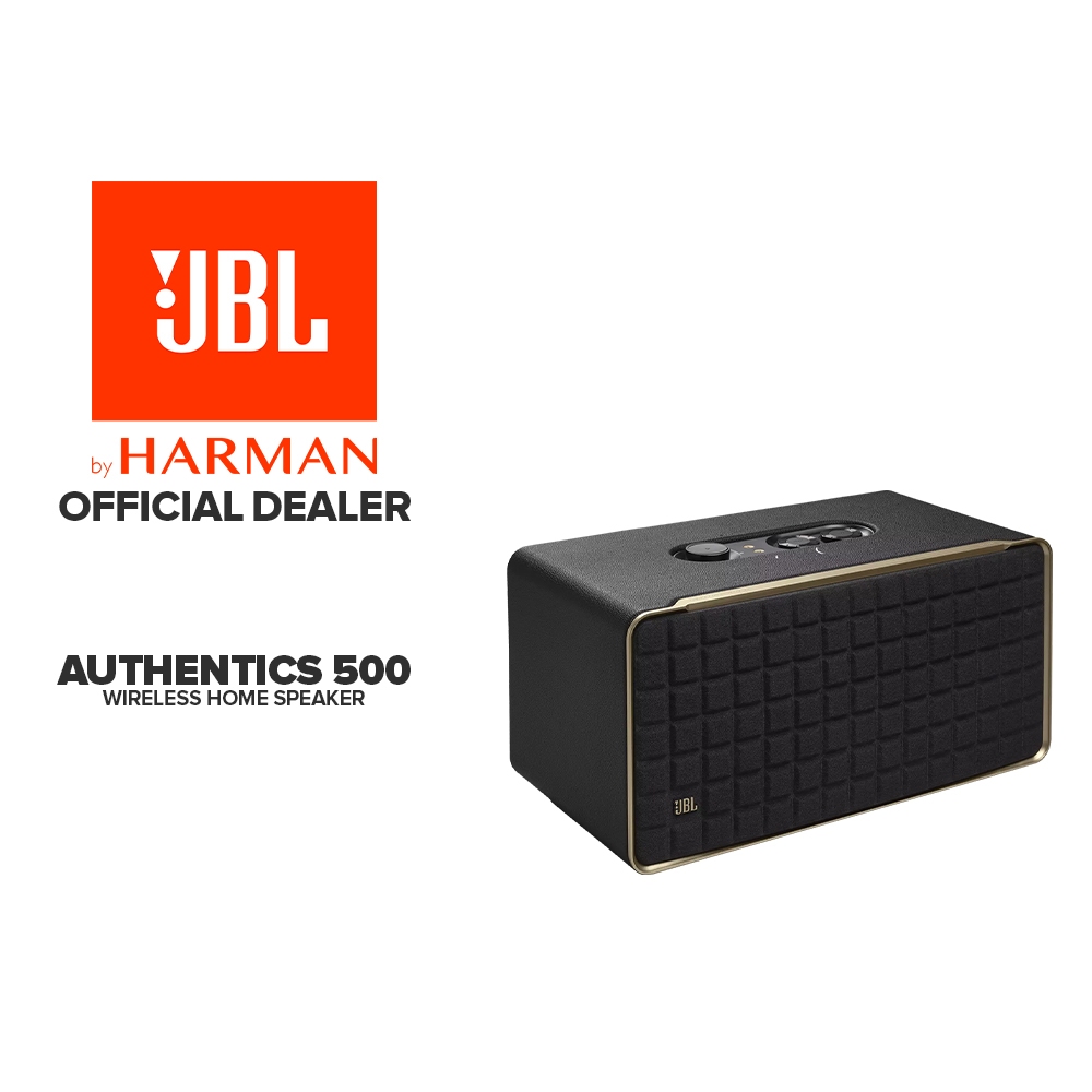 JBL Authentics 500 Wireless Home Speaker with Bluetooth, Voice