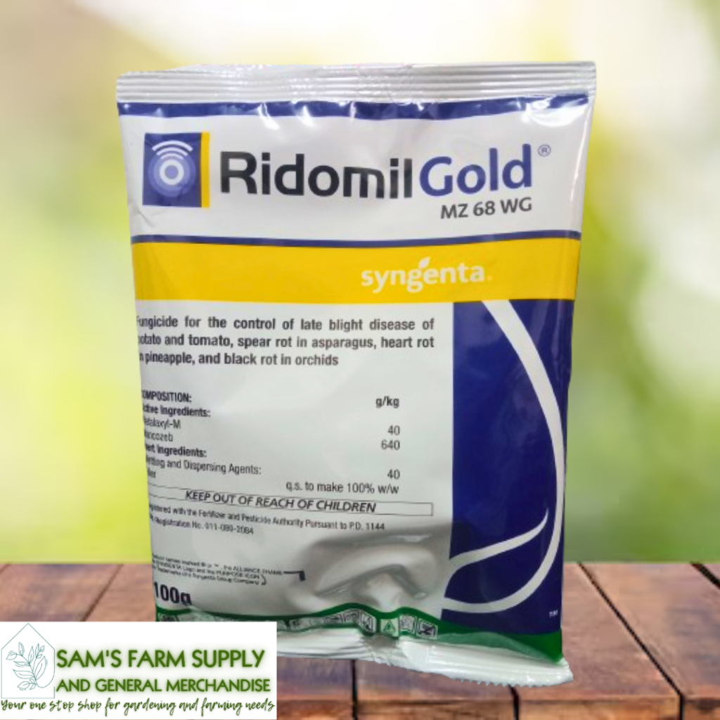 RIDOMIL GOLD MZ 68 WG FUNGICIDE BY SYNGENTA | Shopee Philippines