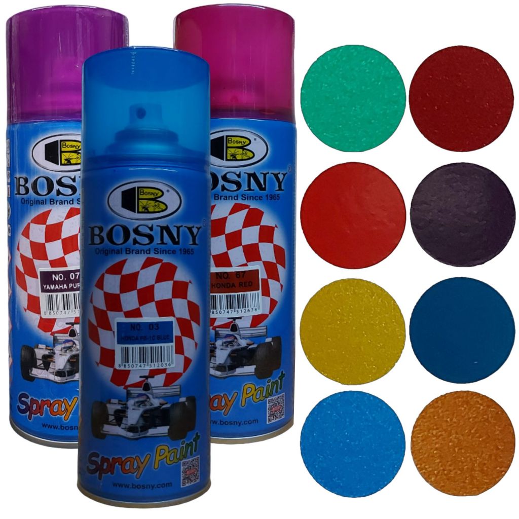 Bosny Candy Tone Spray Paint Available In Different Colors G