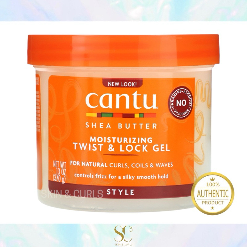Cantu Twist and Lock Gel / Brading locking gel CGM approved Curly Girl