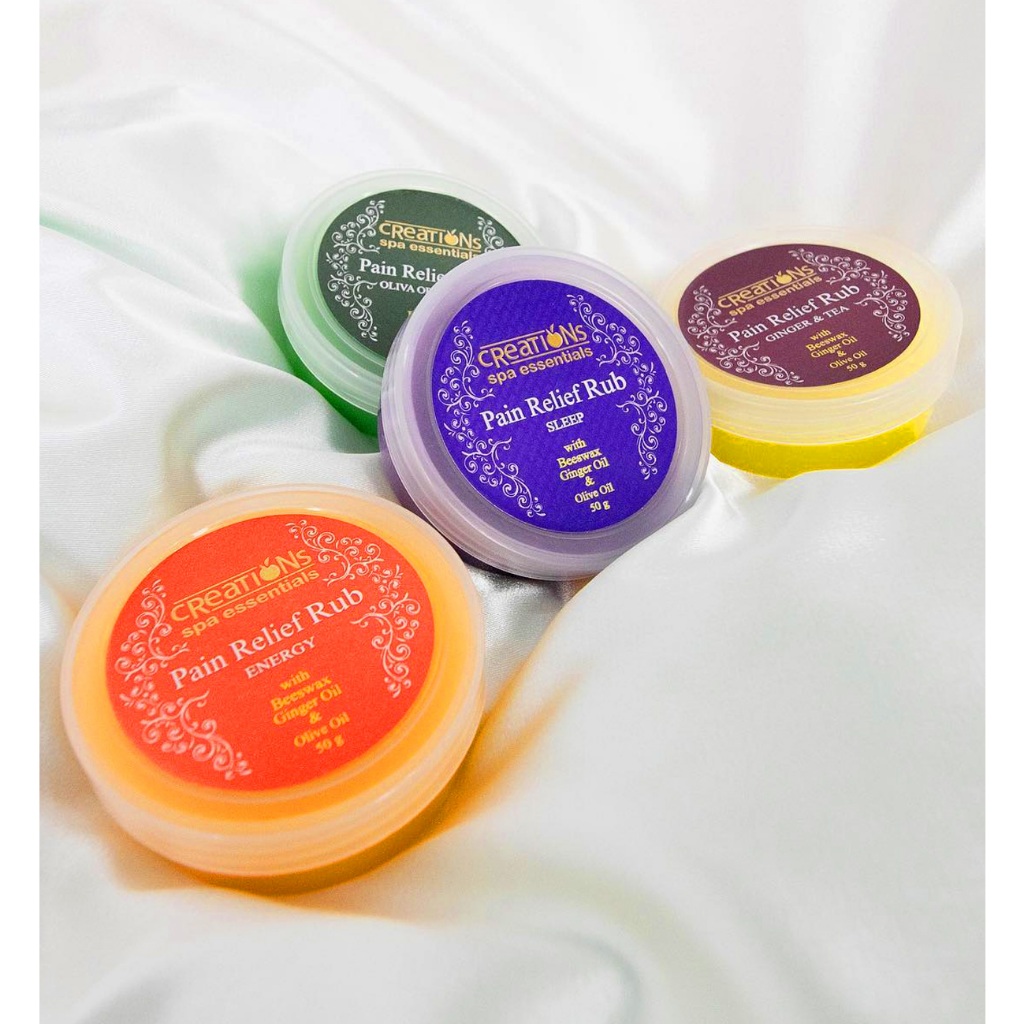 Creations Spa Essentials Massage and Pain Relief Rub 50g Lavender ...