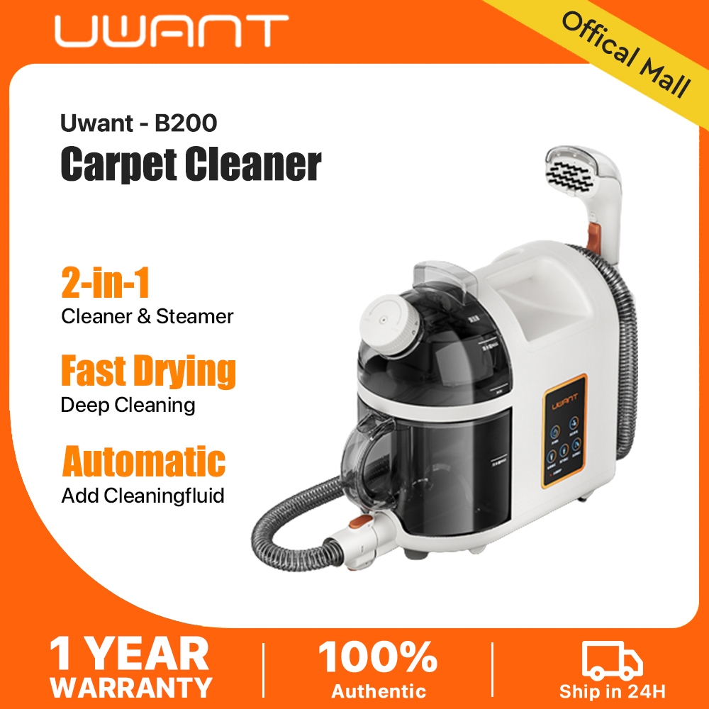 UWANT B200 Multiple Spot Cleaner & Steamer 2in1 Wet & Dry Vacuum