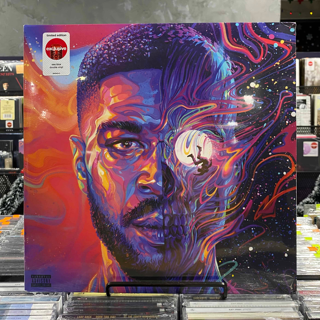 KID CUDI Man On The Moon III The Chosen Target Sea Blue Vinyl Shopee