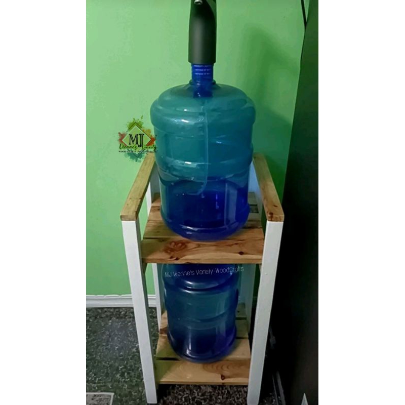 Mineral Water Rack/StandRound Gallons Bilog Jugs 2 Layers Space