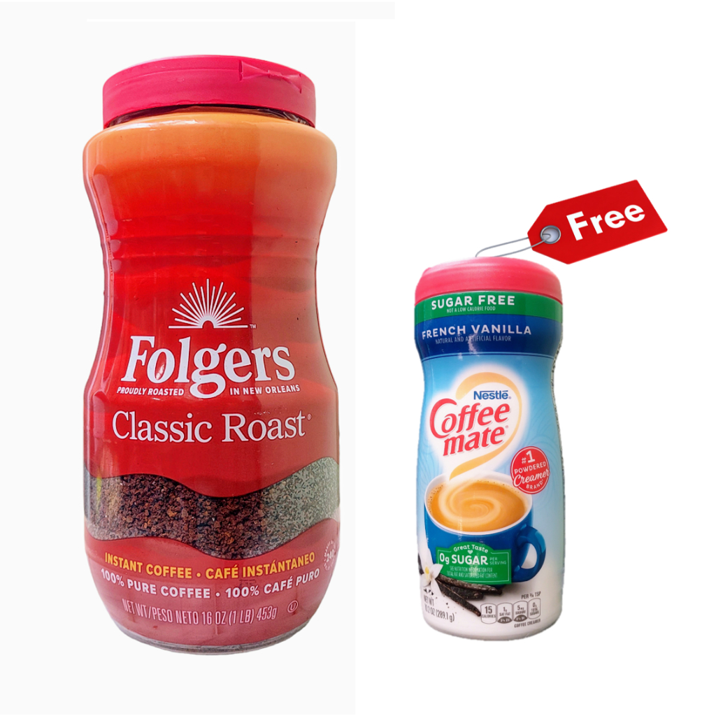 Folgers The Instant Coffee with a Classic Roast and a Rich Aroma (453g