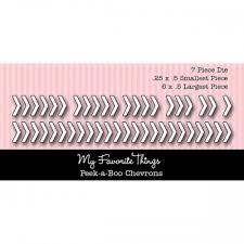 My Favorite Things Die Namics - Peek A Boo Chevrons #MFT-358 | Shopee ...