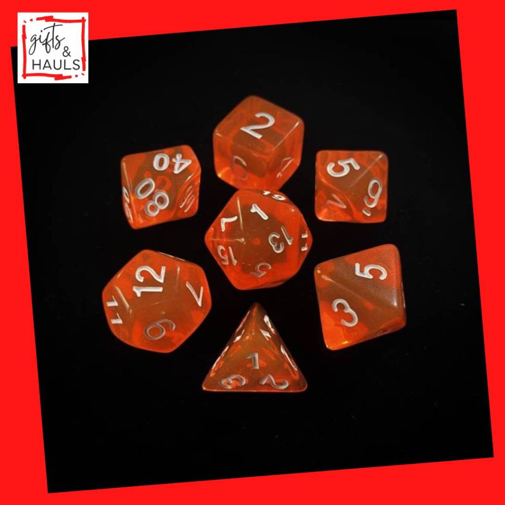 Polyhedral D20 Dice Set For D&D – 35 Dice With Bag & Play Mat - View #6