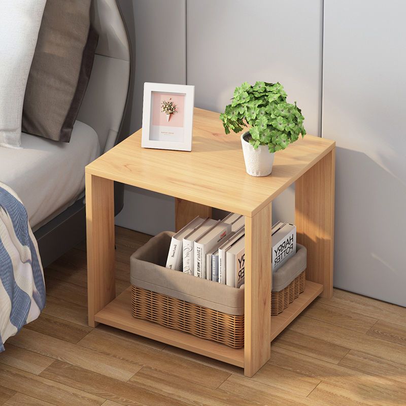 Nordic Bedside Table Small Square Desk Coffee Table Simple Sofa Side ...
