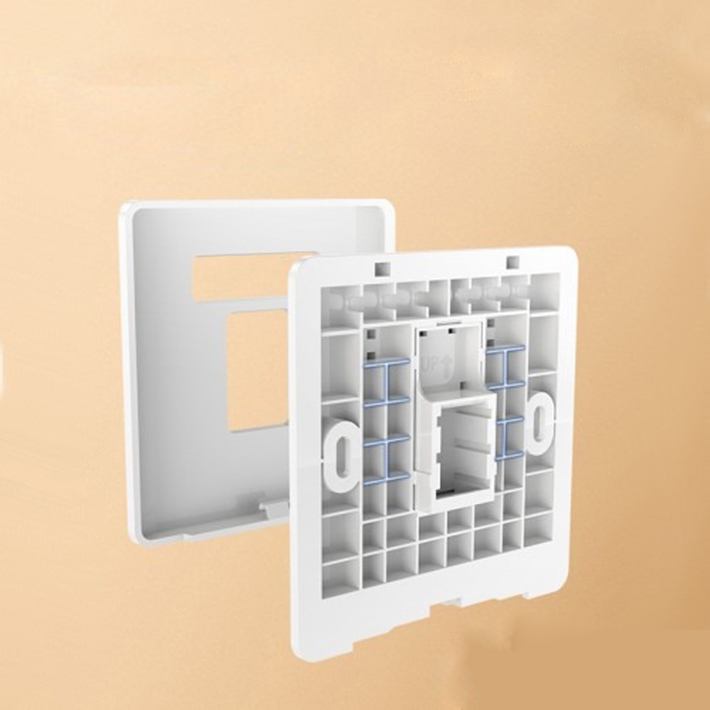 UGREEN Dual Port Wall Plate LAN / RJ45 / RJ11 Female to Female Keystone ...
