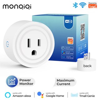 Hot Sale Tuya Smart Life 10A Smart Plug Us Smart WiFi Plug Socket