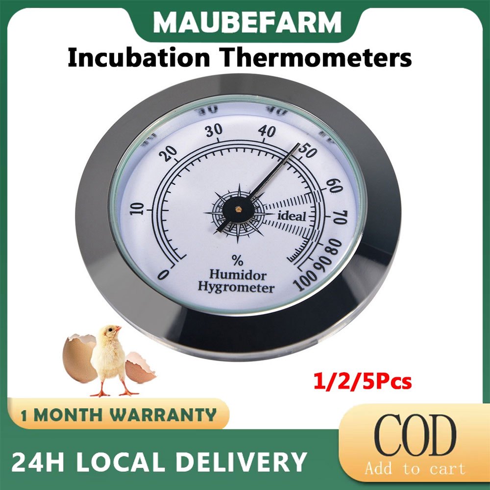 Chicken Brood Thermometers Incubator Thermometers Round Cigar