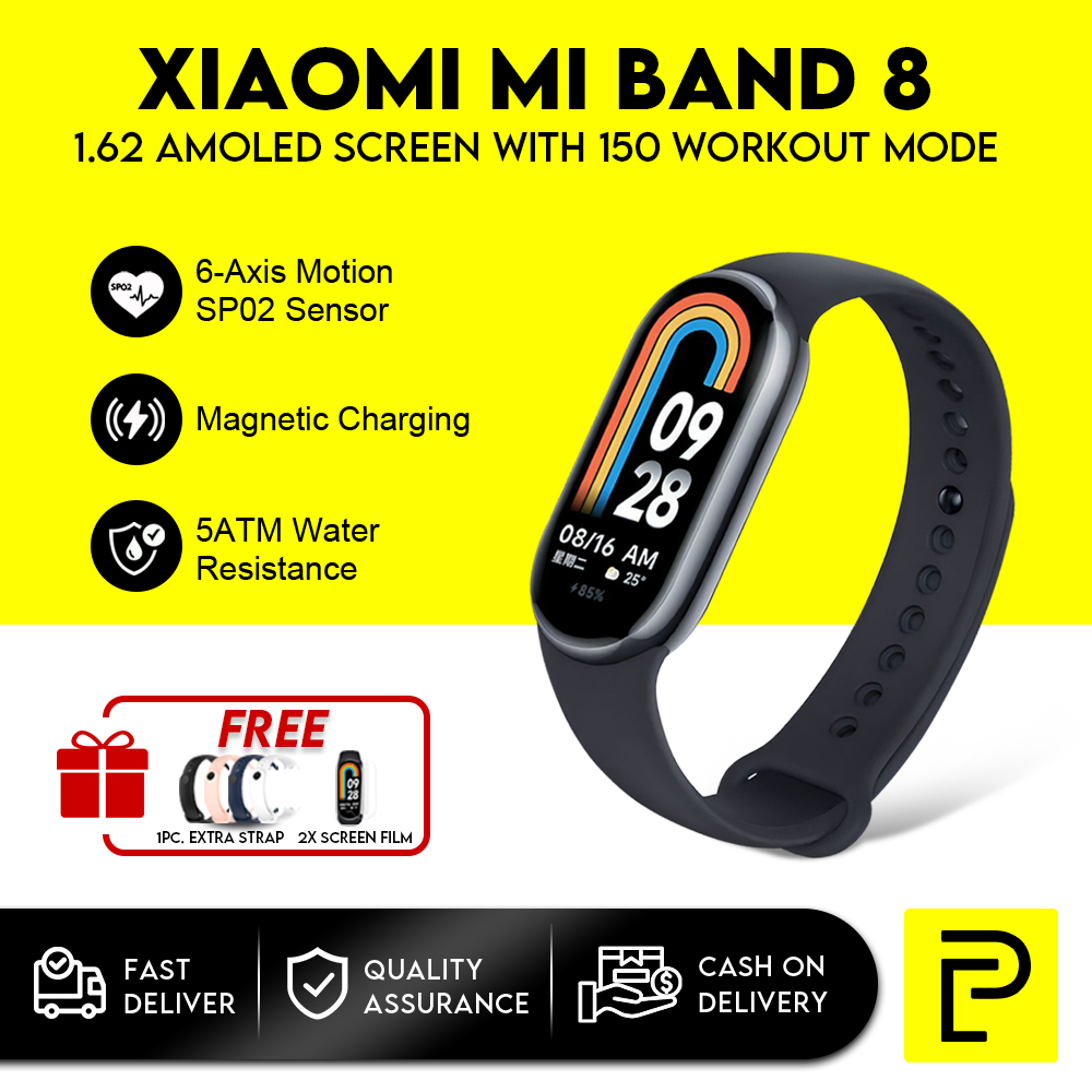 Xiaomi Mi Band 8 Pro Smart Bracelet 1.74 Inch AMOLED Screen More Fast  Charging GPS Blood Oxygen Waterproof Sport Fitness Track - AliExpress
