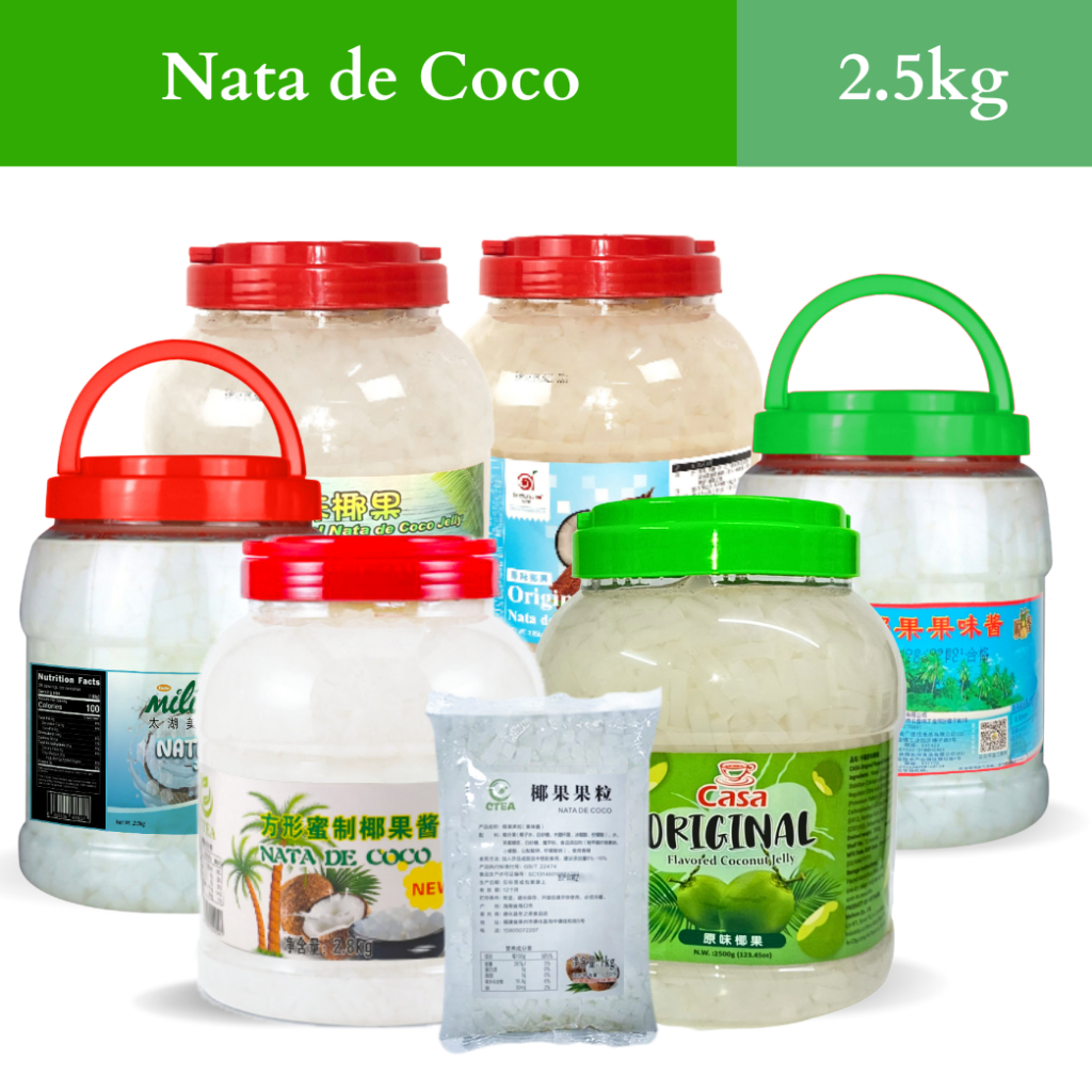 Nata De Coco Sinker/ Guancun/ CTEA/ Milin/ Royal/ TCH/ Toppings Milk ...
