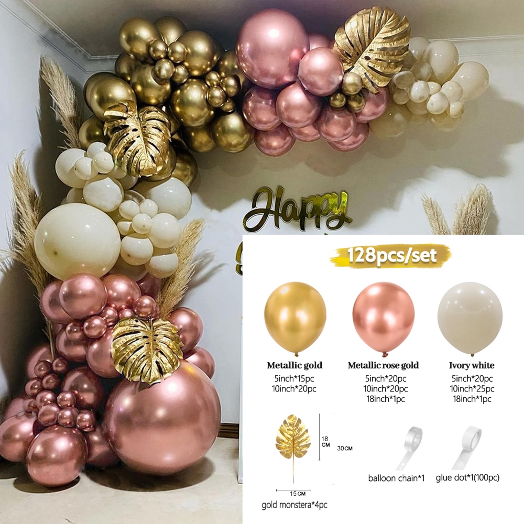 Party Time 4x Self-Inflating Princess Pink Balloons – Birthday Party Favors