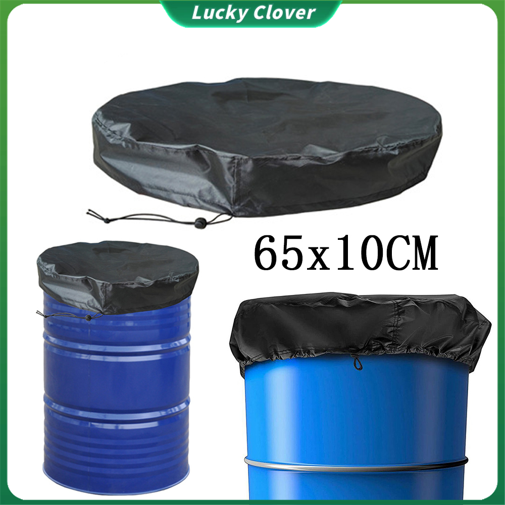 55 Gallon Burn Drum Cover Waterproof Drum Basin Top Cover Oxford Cloth ...