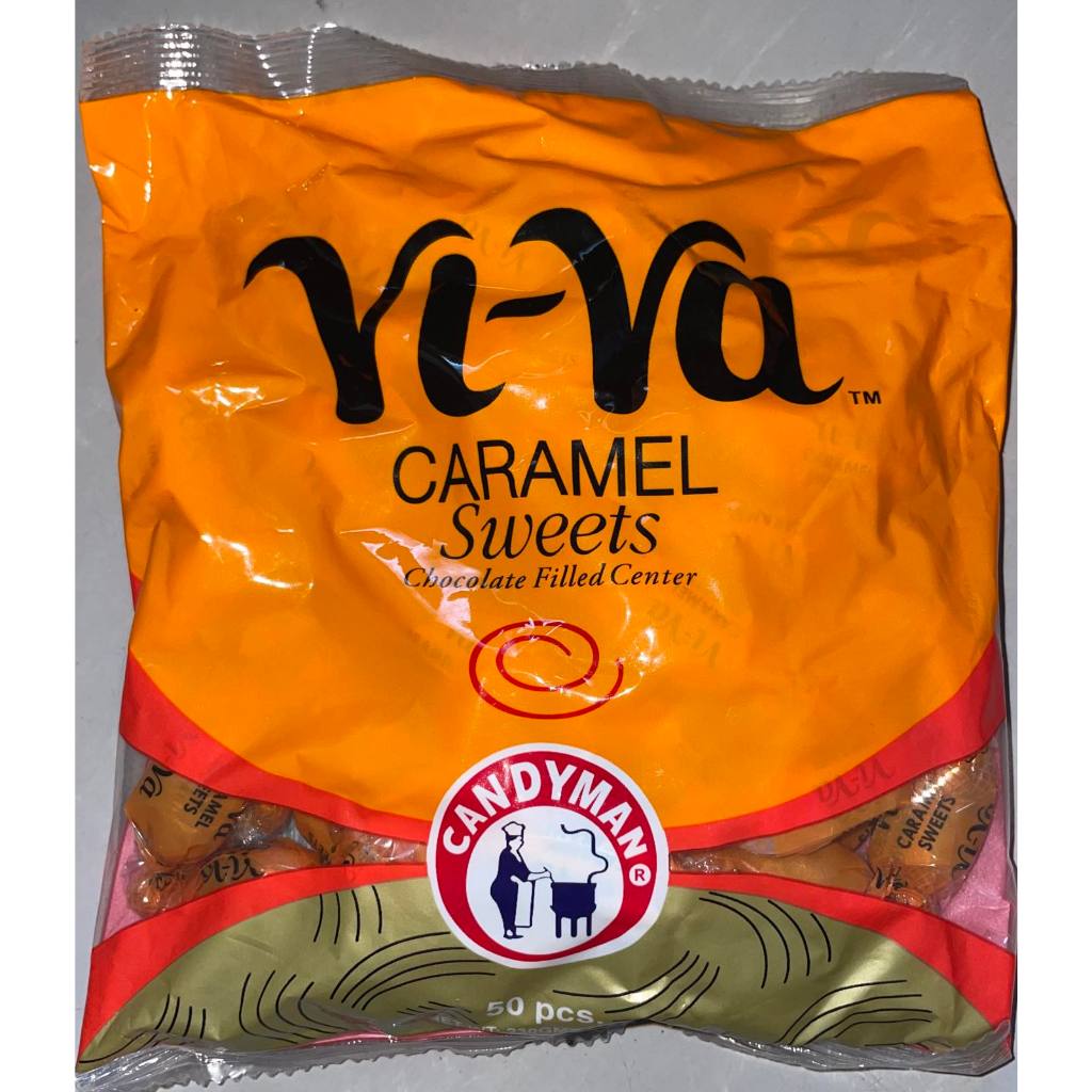 viva-caramel-sweets-chocolate-filled-center-candy-50-pcs-per-pack