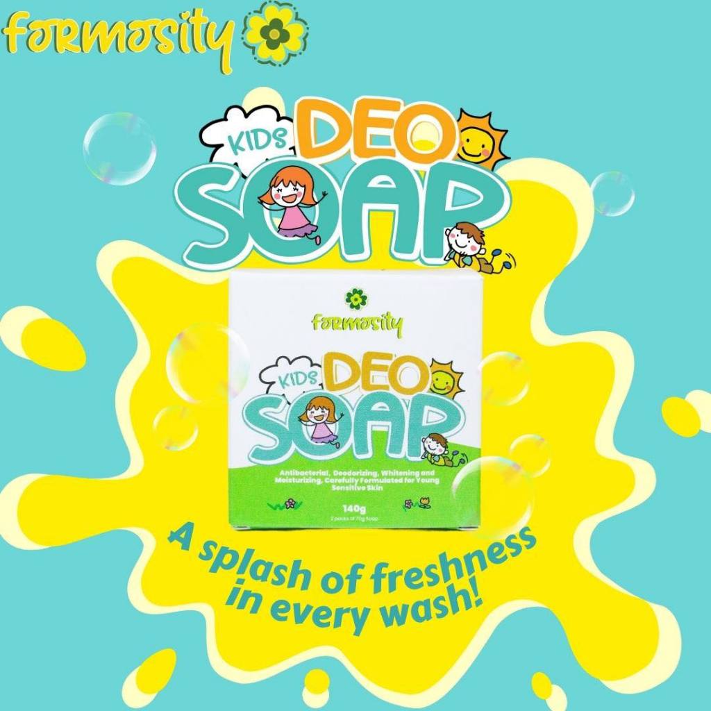 Kids Deo Soap Kids Whitening Fighting Body Odor Antiperspirant Shopee