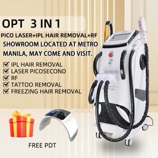 pico laser whitening machine ipl laser hair removal RF 3IN1