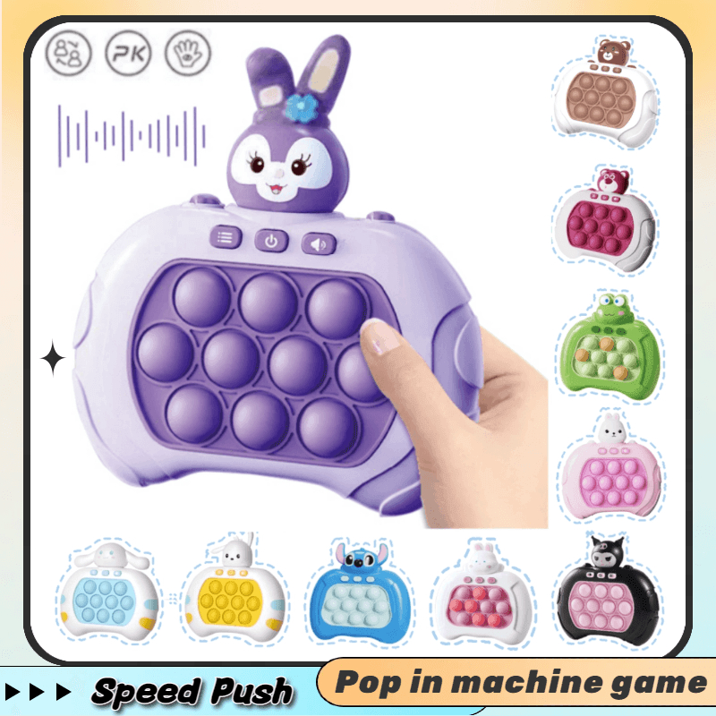 Pop It Game Machine Cinnamoroll 200 Level Electric Pop It Fast Push ...