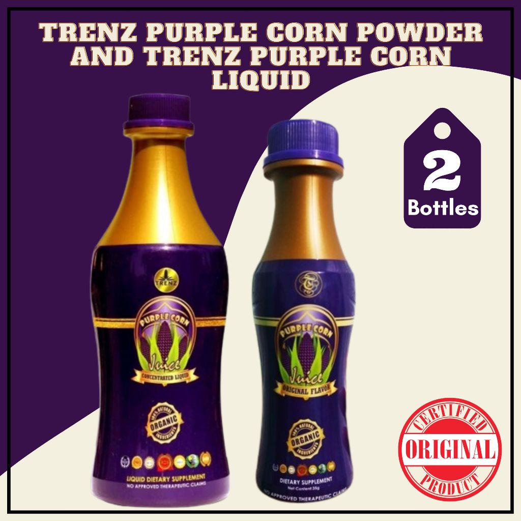 Original Trenz Purple Corn Concentrated Liquid and Trenz Purple Corn