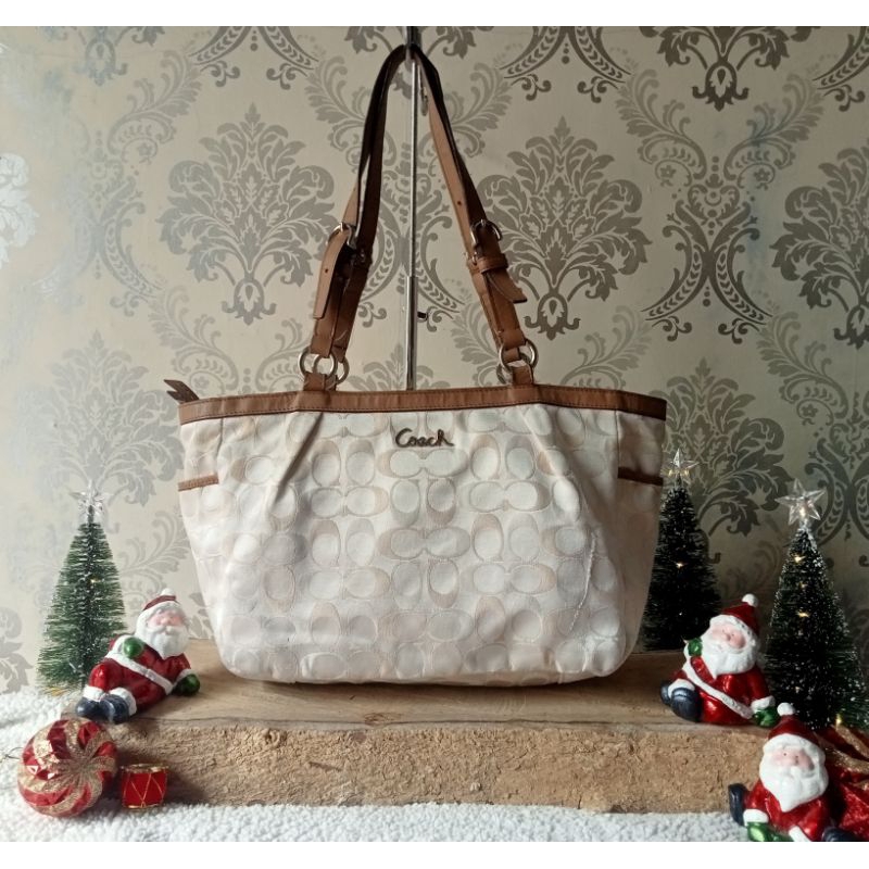 Coach east hot sale west tote