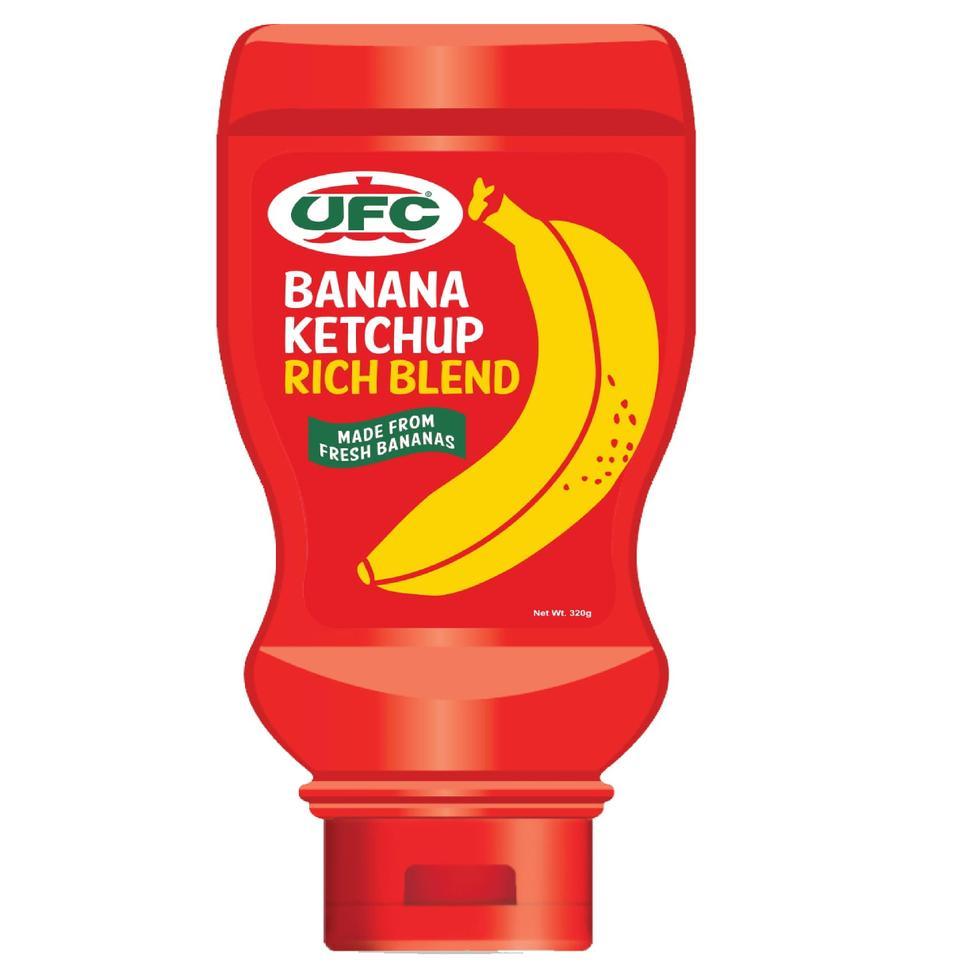 UFC Banana Ketchup Rich Blend Reverse Bottle 320g Shopee Philippines