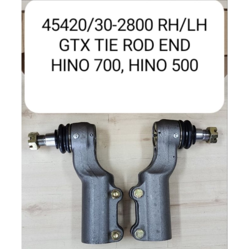 Tie Rod End Hino 700, Hino 500 (SET) (LH&RH) Shopee Philippines