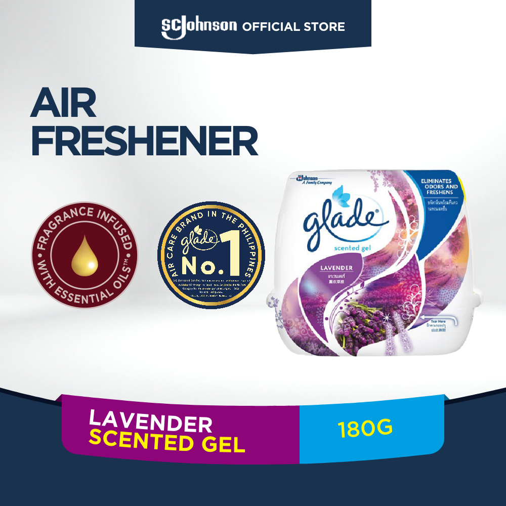 Glade Scented Gel Lavender 180g Shopee Philippines