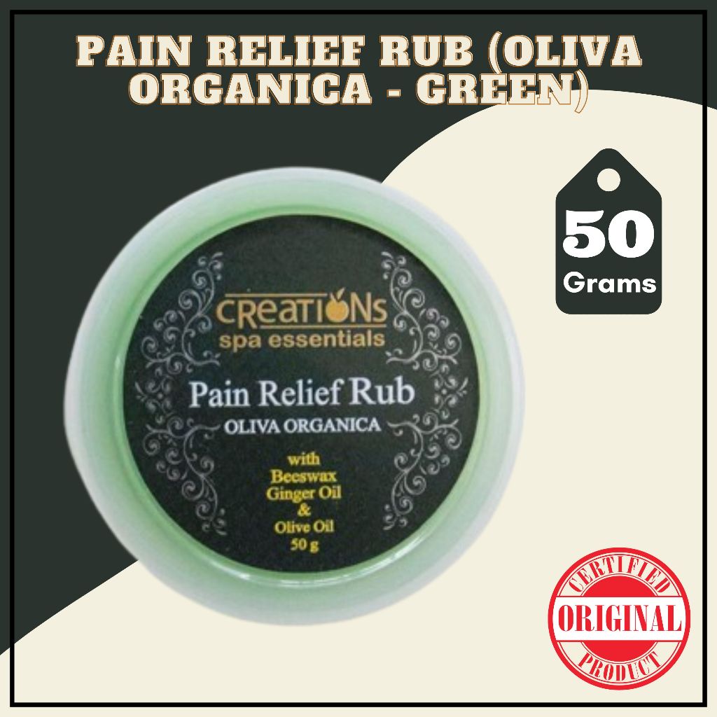 Original Creations Spa Essentials Massage Rub Oliva Organica (Green) Shopee Philippines