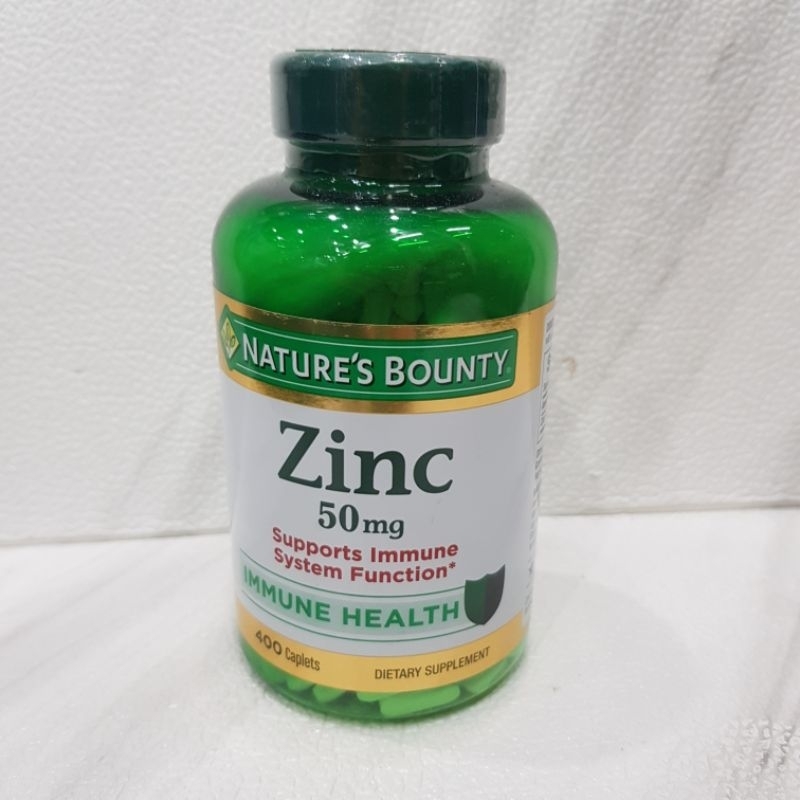 Nature's Bounty Zinc 50mg ( exp. 1/2025) Shopee Philippines