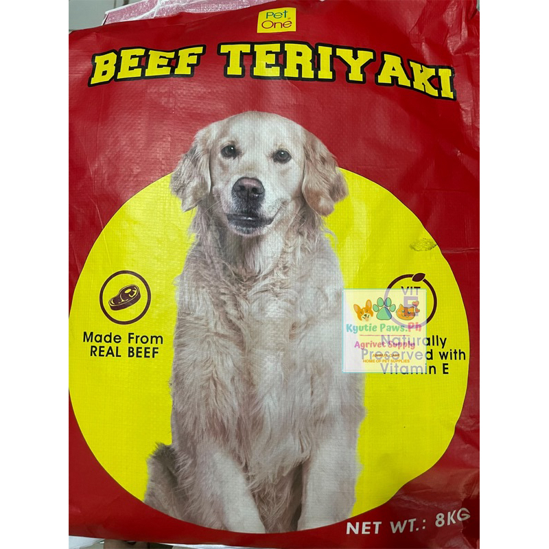 beef teriyaki dog food 8kg 1sack Shopee Philippines