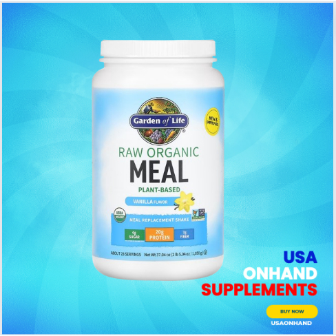 Garden Of Life Raw Organic Meal Shake & Meal Replacement Vanilla
