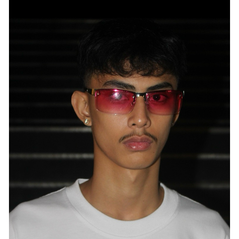 pink designer sunglasses
