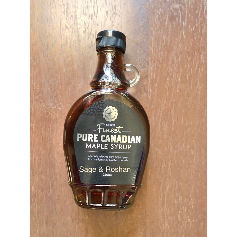 coles Finest 100 Pure Canadian Maple Syrup 250ml Shopee Philippines