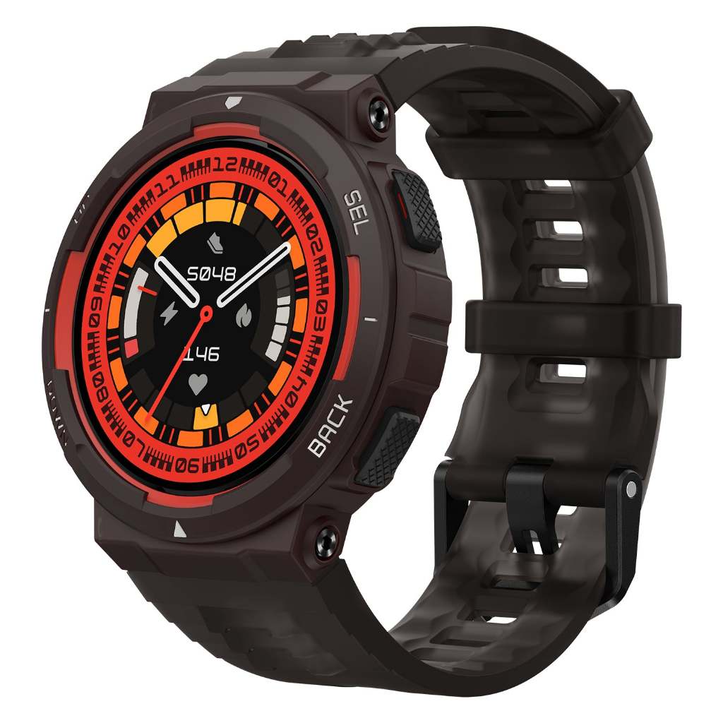 Young Bold Amazfit Active Edge 46mm GPS Smart Watch G Shock Style Military Test Rugged Design Shopee Philippines