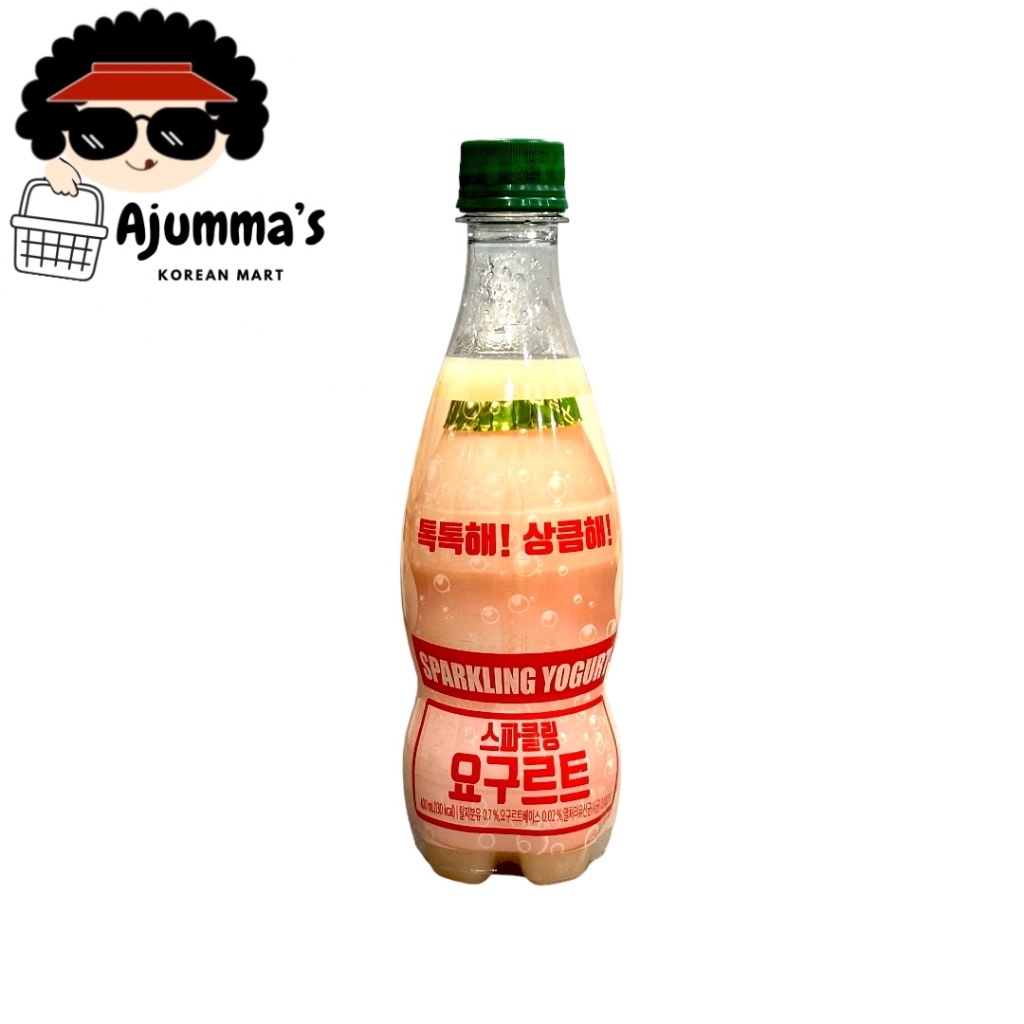 SPARKLING YOGURT DRINK/ KOREAN CARNONATED YAKULT 400ML Shopee
