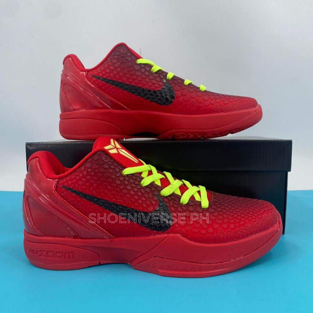 Kobe 6 Protro Reverse Grinch basketball shoes sneakers for men Shopee