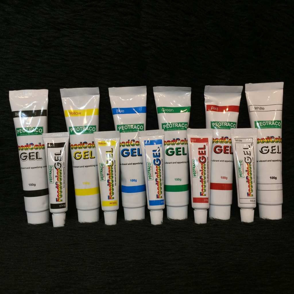 PEOTRACO FOOD COLOR GEL (1OOG 25G) Shopee Philippines