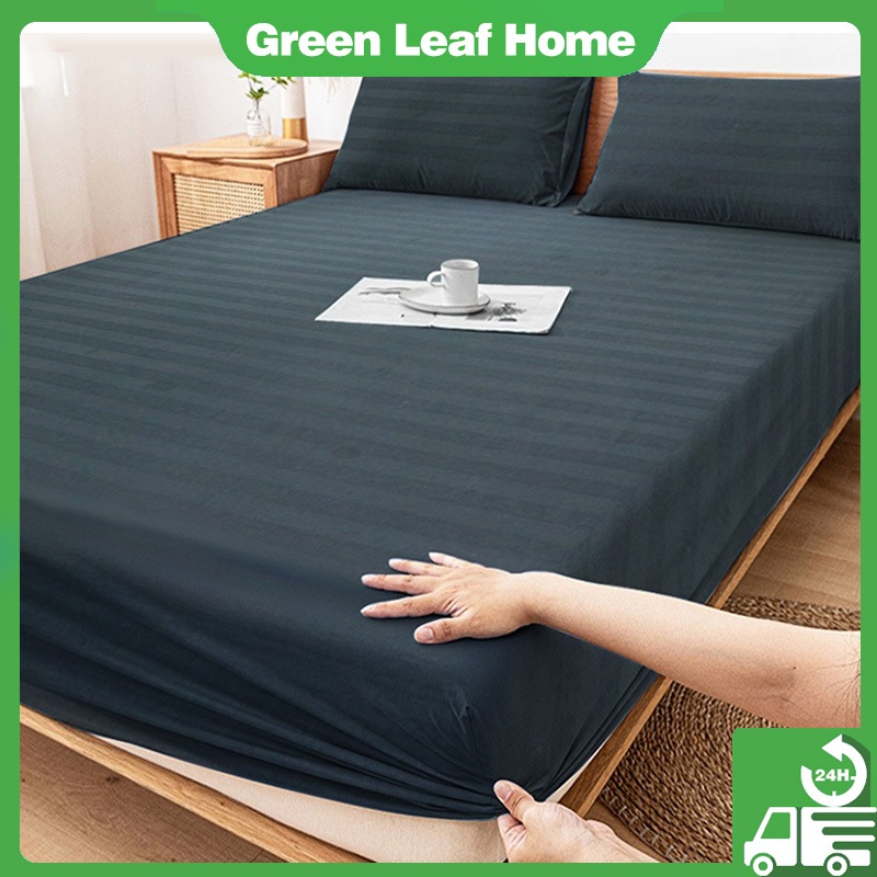 3 in 1 Plain Bedsheet Pillow case bedding canadian bed sheets king size