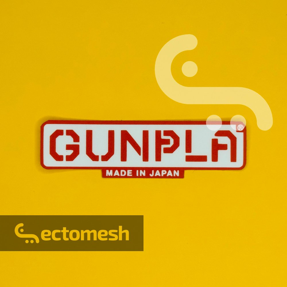 GUNPLA Made in Japan - Vinyl Car Motorcycle Waterproof Sticker by ...