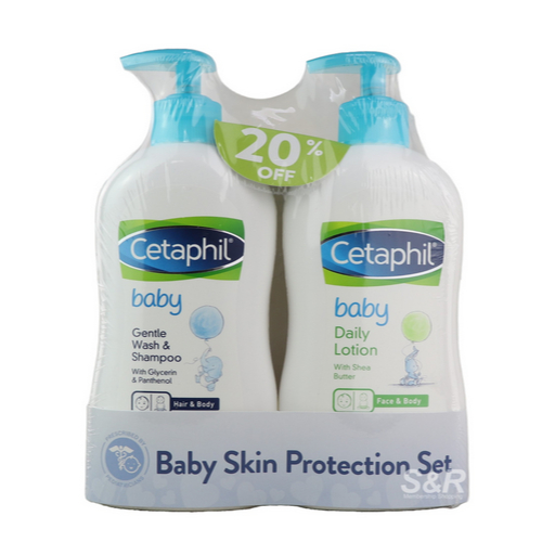 Cetaphil Baby Skin Protection Set (400mL x 2pcs) Shopee Philippines