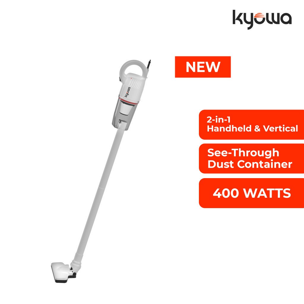 Kyowa Vacuum Cleaner Kw-6034 2 in 1 Handled and Vertical Vacuum Cleaner KW-6034