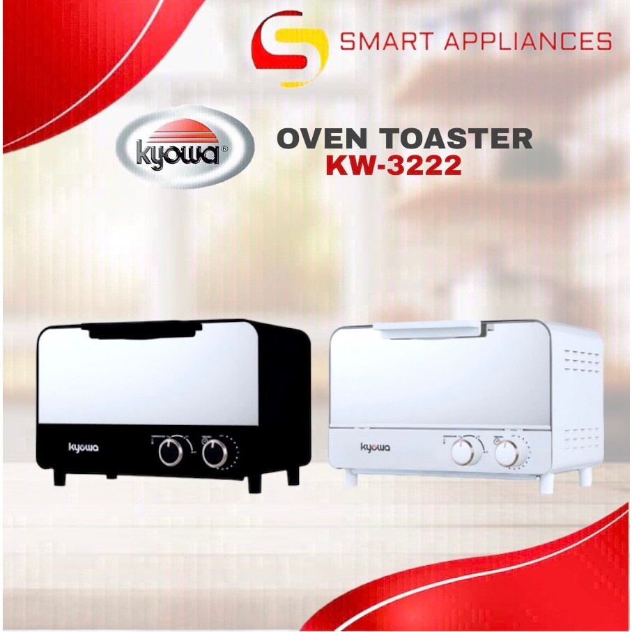 Kyowa Oven Toaster with Mirror Glass Window 11 Liters KW3222 Shopee