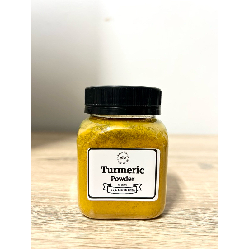 Turmeric Powder Bottle 80grams | Shopee Philippines