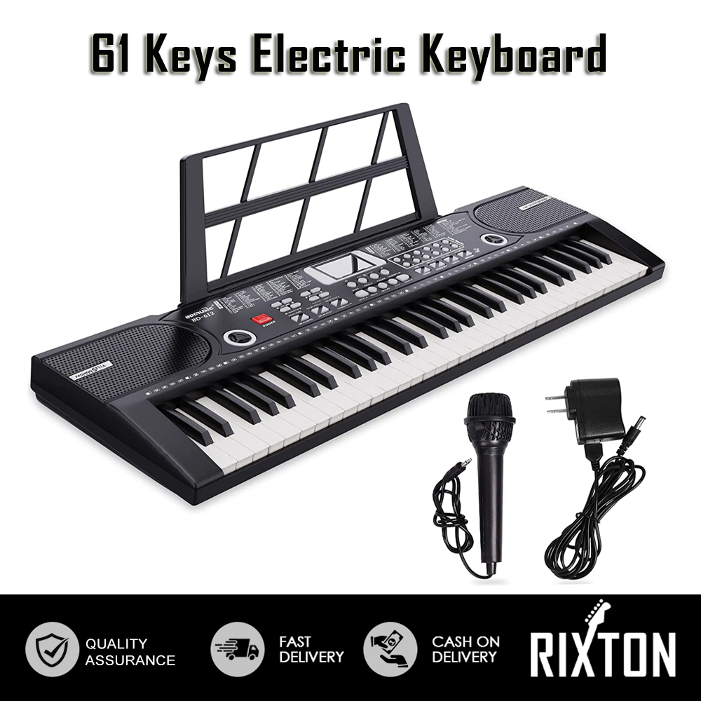 RIXTON RX612/RX613 Electronic Keyboard Piano 61 Keys Digital Piano